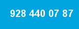 928 440 07 87